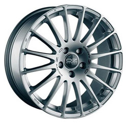   Oz Superturismo GT 16/7 ET35 Race silver + black lettering |  WHS057414