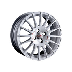   Oz Superturismo WRC 17/8 ET35 White + red lettering |  WHS057336