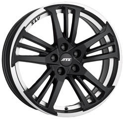 Диск литой Ats Prazision 19/10 ET65 Racing black double lip polished | Артикул WHS063969