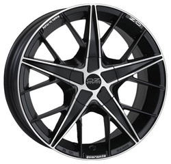   Oz Quaranta 4 17/7 ET25 Matt black + diamond cut |  WHS069006