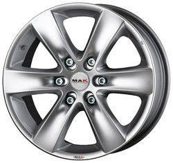   Mak Sierra 15/7 ET35 Hyper silver |  WHS059105