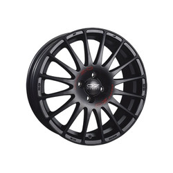   Oz Superturismo LM 18/8 ET42 Matt black red stripe |  WHS101892