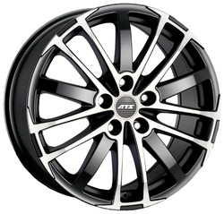   Ats X-Treme 16/7,5 ET45 Racing black front polished |  WHS059892