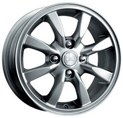 Rapid RAPID - (KC290) 5.5X14 4/100 ET49 d56.6 /black platinum/ [r14669] |  R14669