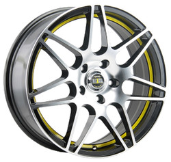 Диск литой Alcasta M28 15/6 ET40 Bkfysi | Артикул WHS087800