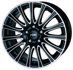 Rial RIAL RAVENNA 8.0X18 5/120 ET43 d72.6 /diamond-black front polished/ BMW [RA80843W13-1] |  RA80843W131