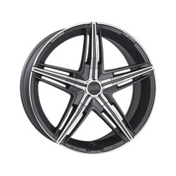 Диск литой Oz David 18/8 ET35 Matt graphite diamond cut | Артикул WHS057421