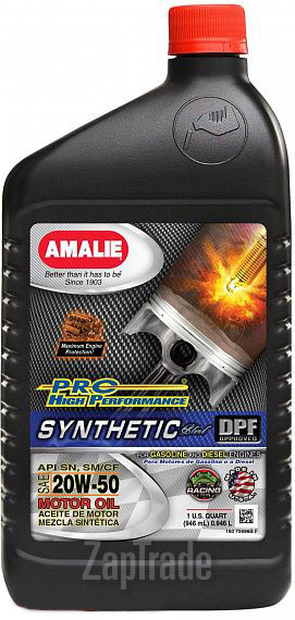 Купить моторное масло Amalie PRO High Performance Synthetic Синтетическое | Артикул 160-75696-56