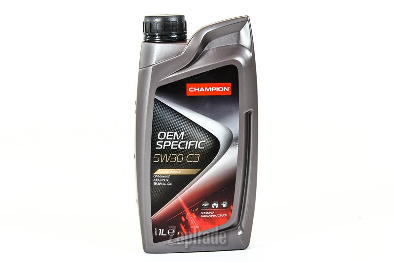 Купить моторное масло Champion oil OEM SPECIFIC 5W30 C3 Синтетическое | Артикул 8208713