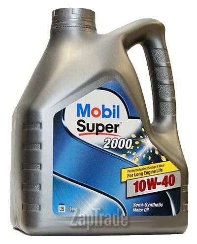 Купить моторное масло Mobil Super 2000 X1 Полусинтетическое | Артикул 150018