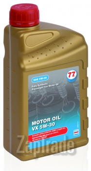 Моторное масло 77lubricants Motor oil VX Low SAPS масло 5w-30 Синтетическое
