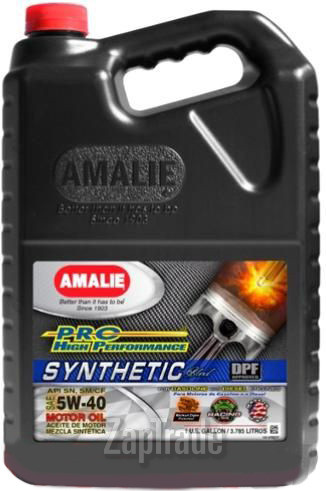 Купить моторное масло Amalie PRO High Performance Synthetic Синтетическое | Артикул 160-65697-36