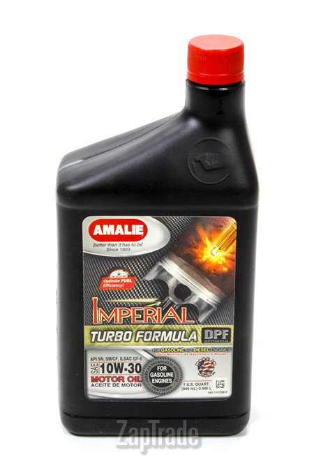 Купить моторное масло Amalie Imperial Turbo Formula Полусинтетическое | Артикул 160-71076-56