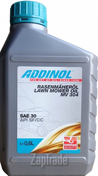 Купить моторное масло Addinol Rasenmaherol MV 304 Минеральное | Артикул 4014766073730