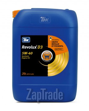 Купить моторное масло Тнк Revolux D3 5W-40 Синтетическое | Артикул 40622760