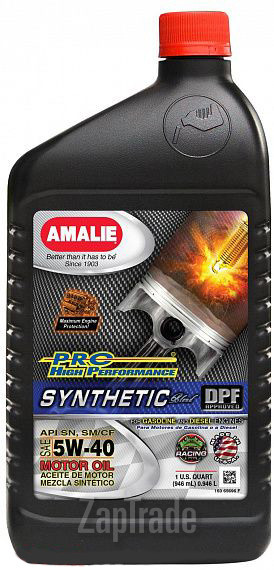 Купить моторное масло Amalie PRO High Performance Synthetic Синтетическое | Артикул 160-65696-56