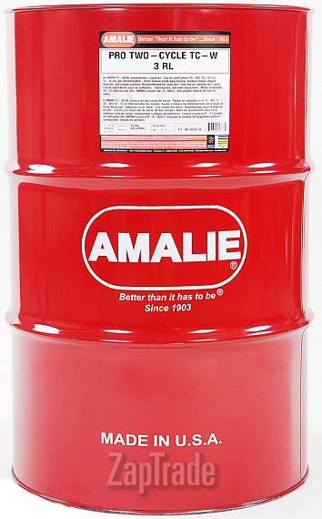 Купить моторное масло Amalie Pro 2-Cycle TC-W 3 RL Синтетическое | Артикул 160-62733-05А